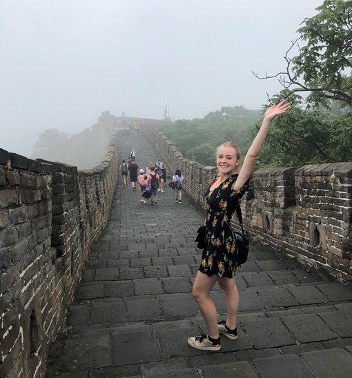 Visiting the Great Wall Of China