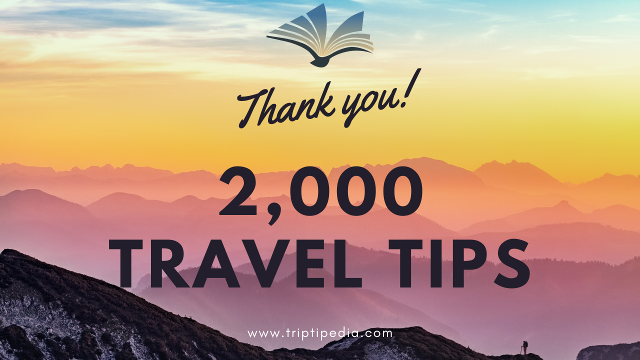 2000 travel tips!