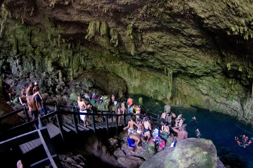 Saturn Cave, one of natural wonders of Cuba