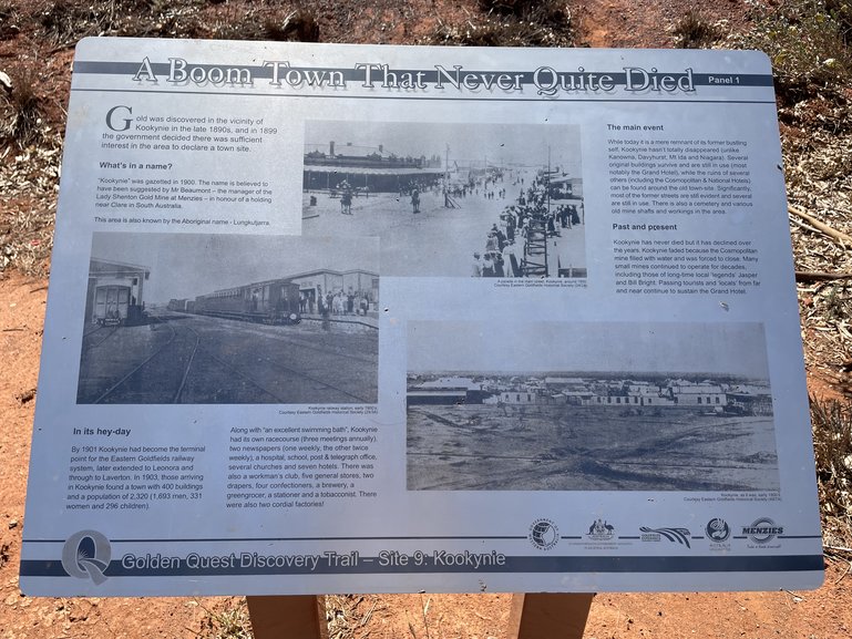 Information boards, throughout the town, tell you the story of the historical side of the town.