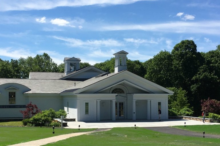 External view of Norman Rockwell Museum in Stockbridge, Mass.