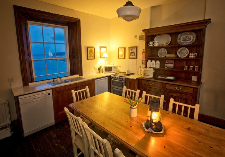 The Blackhead Lighthouse Keeper's House. Photo courtesy of the Irish Landmark Trust.