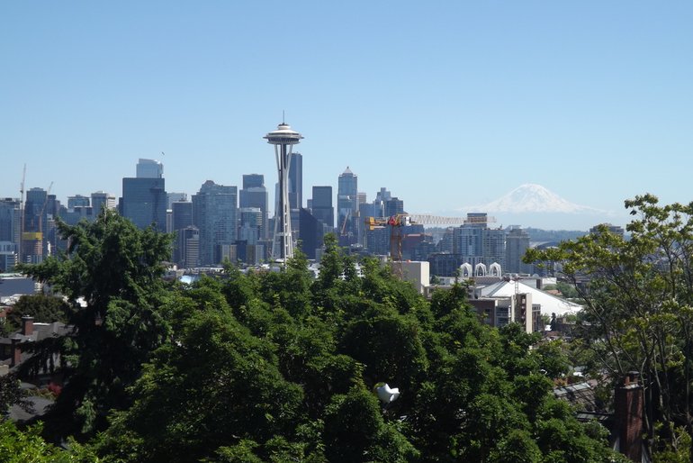 Skyline view from Kerry Park