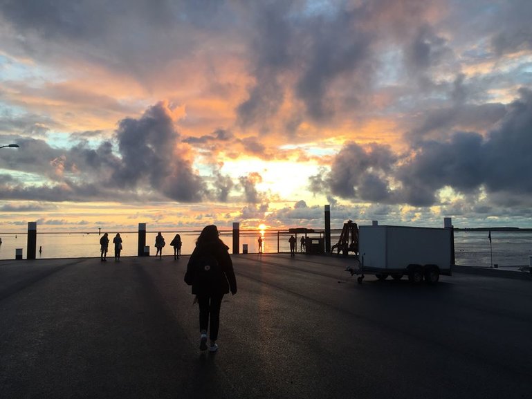 Ameland. One of the islands above the Netherlands.