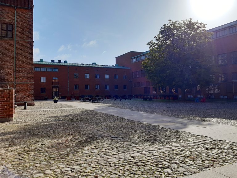 Courtyard of the castle