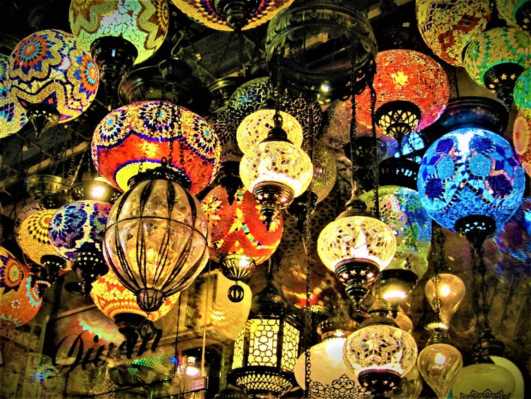 Lamps at the Grand Bazaar