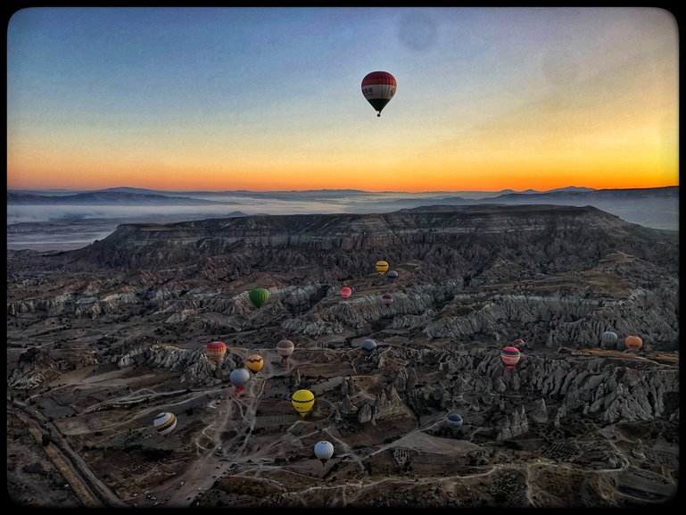 Sunrise in Cappadocia