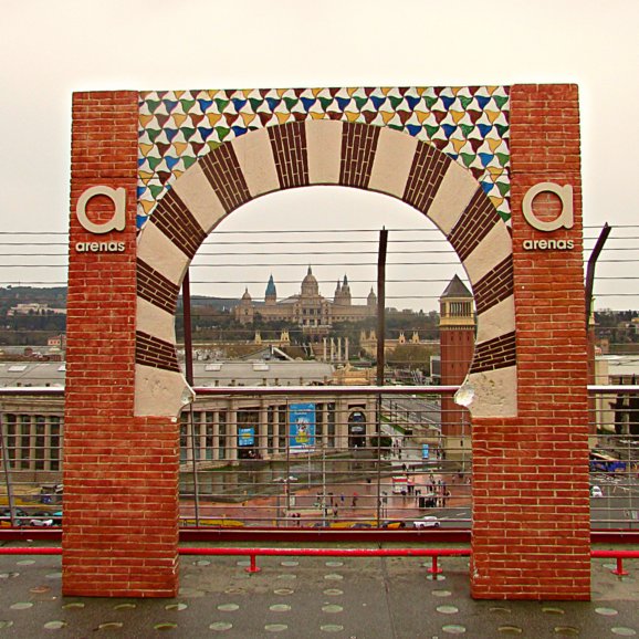 View from Arena de Barcelona