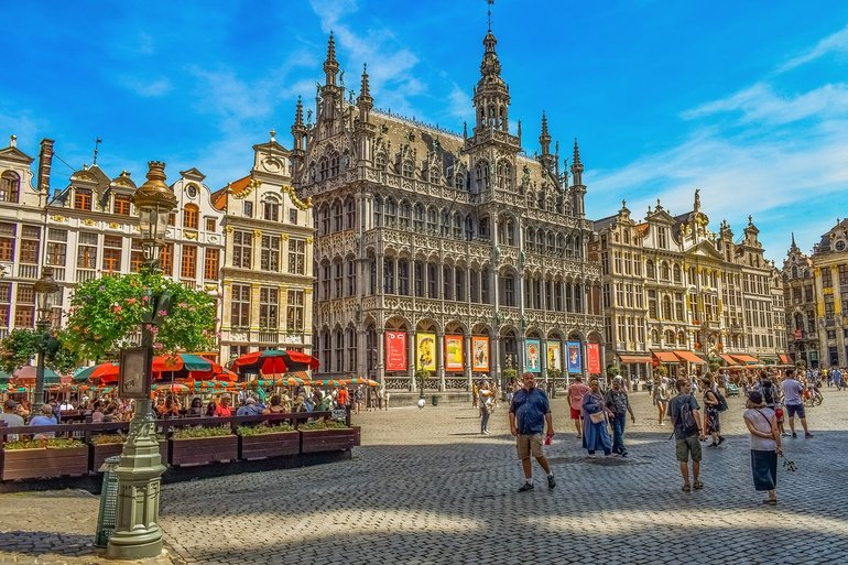 Brussels Grand Palace- from Pixabay