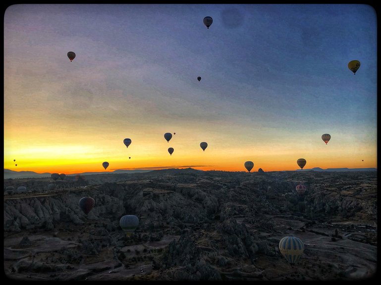 Sunrise in Cappadocia