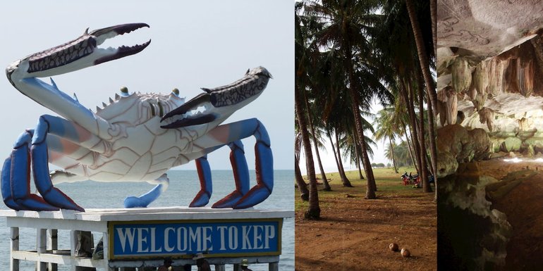 Kep in south of Cambodia