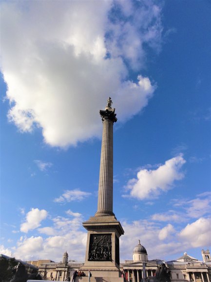 Nelson's Column in Trafalgar Square