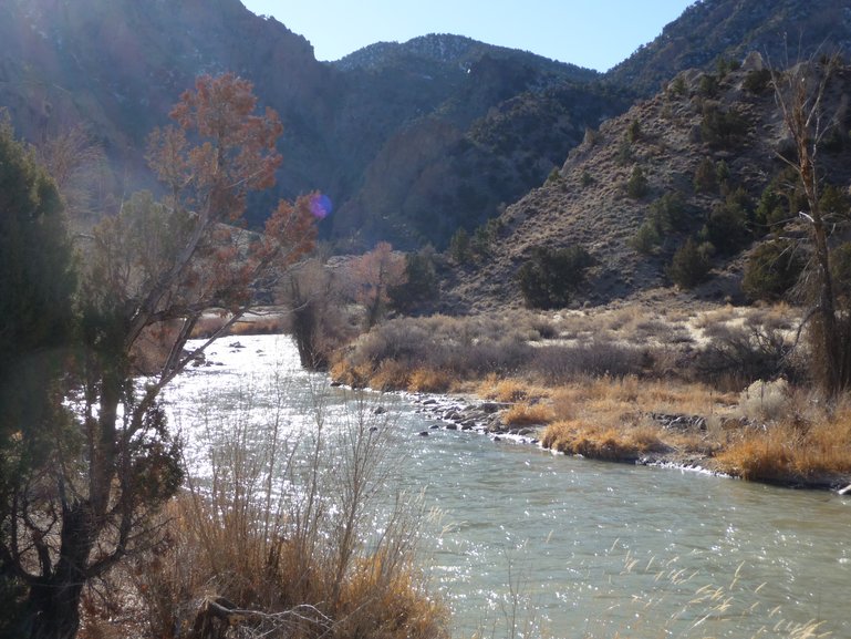 Virgin River,  Zion Canyon 