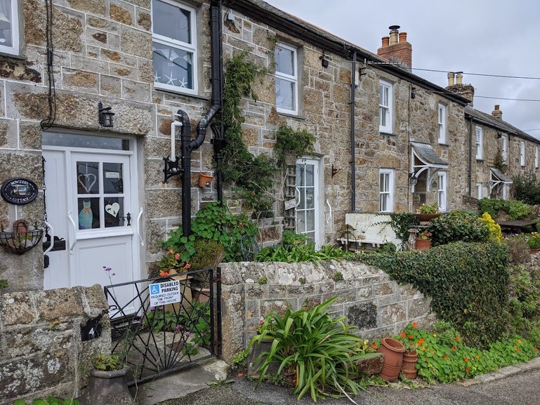 Charming stone cottages can be found across the village.