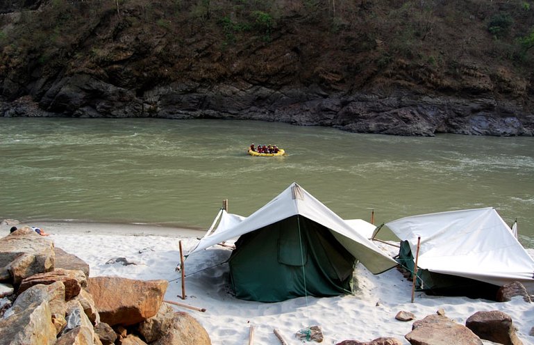 Camping in Rishikesh