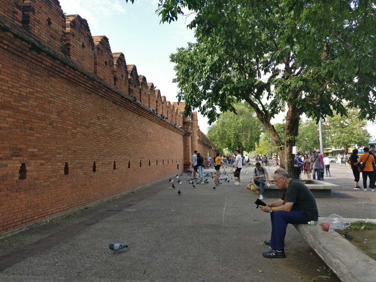 Tha Phae Gate, old city