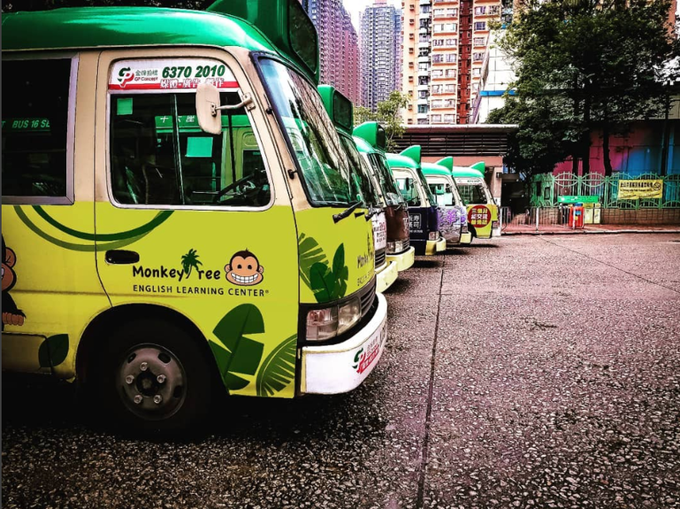 Minibuses in Hong Kong