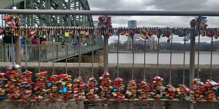 Lovelocks bridge Cologne