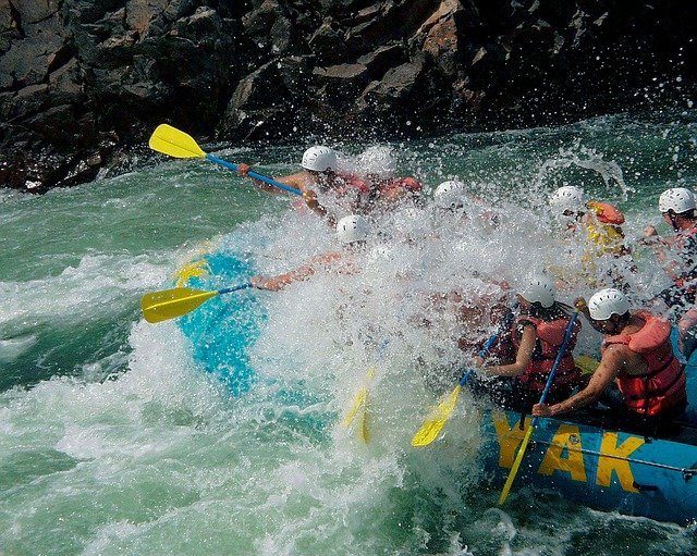 River rafting in Rishikesh or Kolad