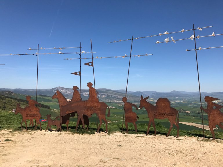 Camino de Santiago - Alto de Perdon