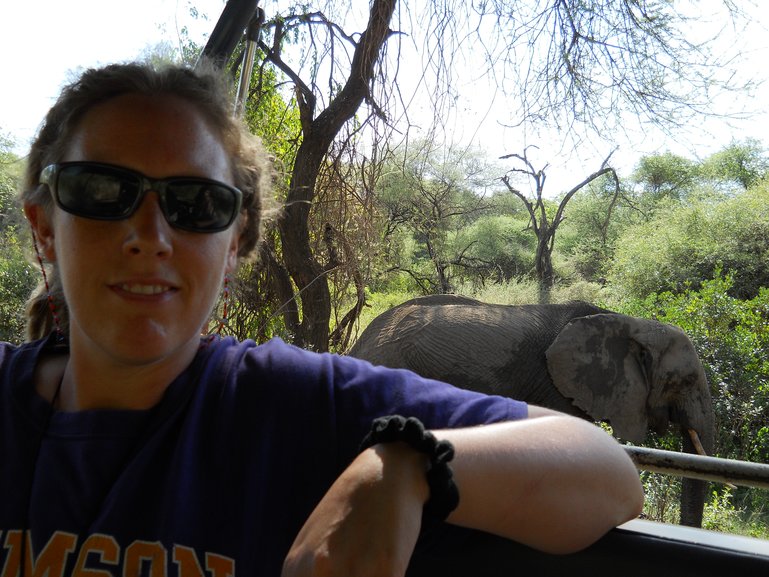 Me on safari in Tanzania, 2013
