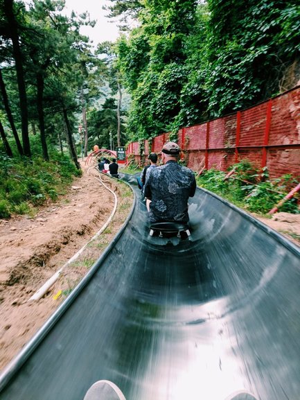 The Toboggan is the best way down from the Mutianyu section of the Great Wall.