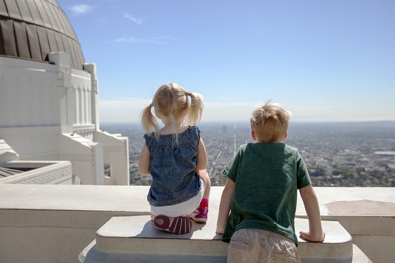 Taking in the incredible view