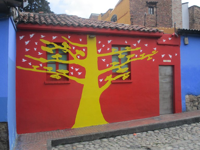 Colourful Buildings of La Candelaria