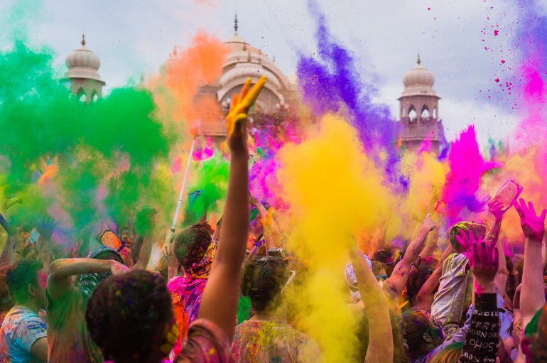 Holi in India