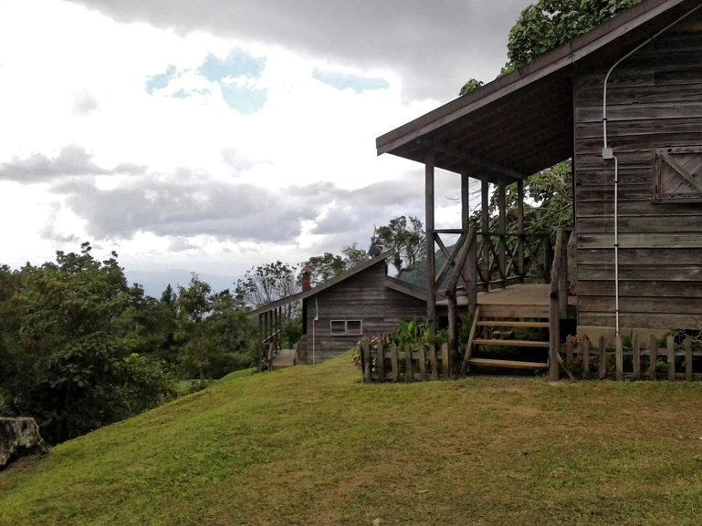 The cabins at Holywell