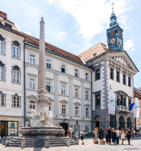 Town Hall and Robba Fountain