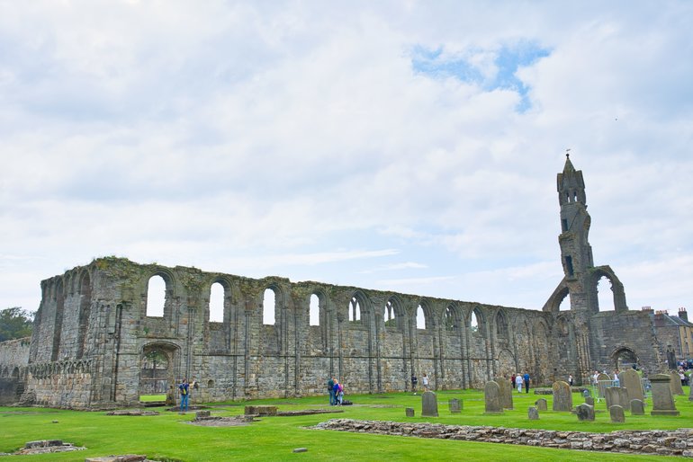 Part of the St. Andrew's Cathedral and Churchyard