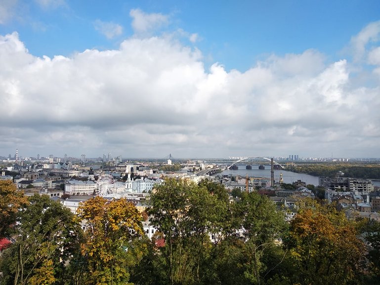 View of Contract Square, Kyiv