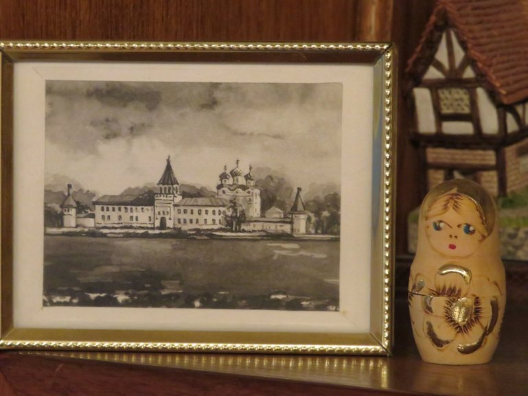 St Ipaty pen and ink souvenier art