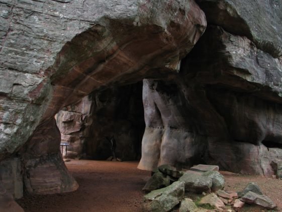 Bhimbetka in total is said to have around such 750 rock shelters. They were declared a World Heritage Site in 2003.
