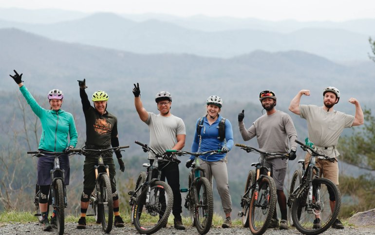 Meet new friends at Mulberry Gap Adventure Basecamp in Ellijay, Georgia