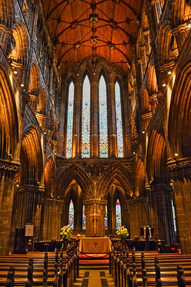 Inside Glasgow Cathedral