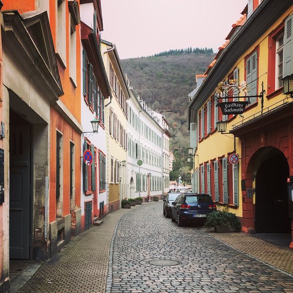 The alleys of Heidelberg