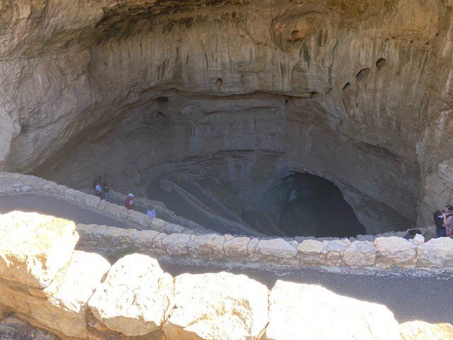 Walking down into the Cavern