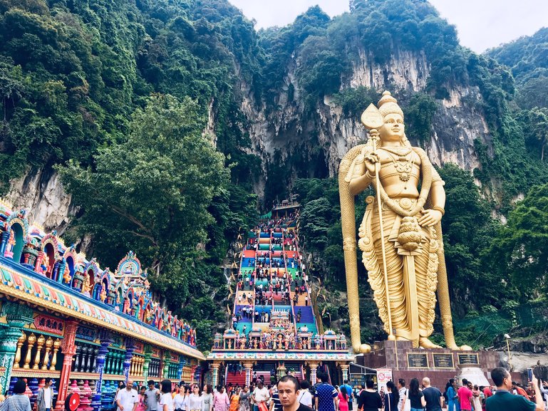 Batu Caves in Kuala Lumpur, Malaysia