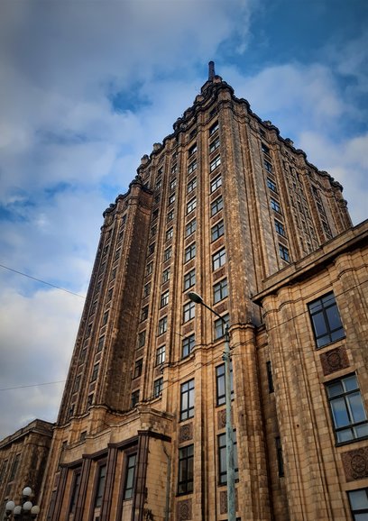 The Latvian Academy of Science building