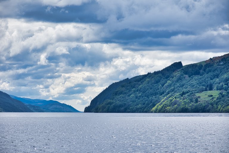 Setting off into the Loch