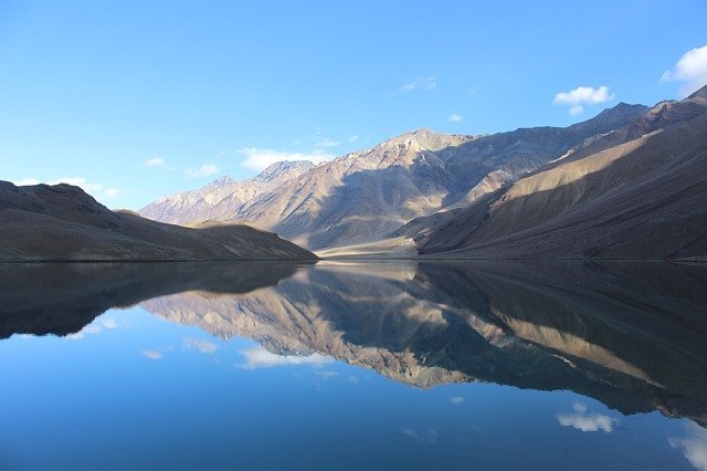 The pristine Chandratal Lake