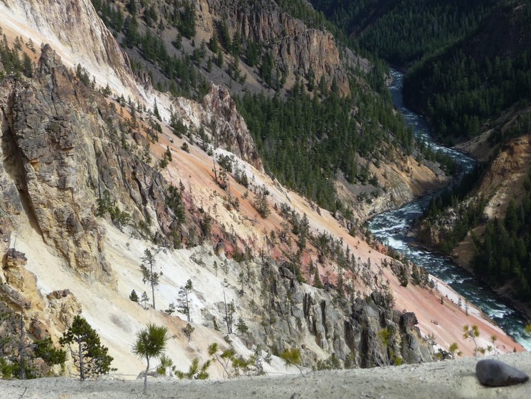 The Grand Canyon of the Yellowstone  River