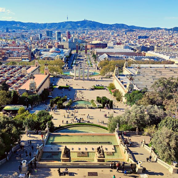 View from Montjuïc