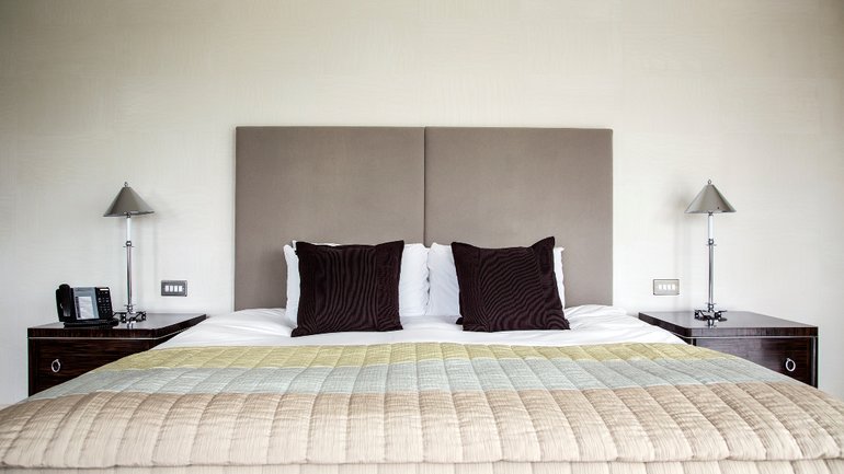 A hotel bed. Photo courtesy of Failte Ireland.