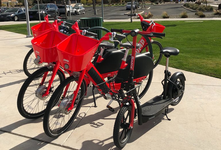 Travelling Foody - Jump bikes by Uber