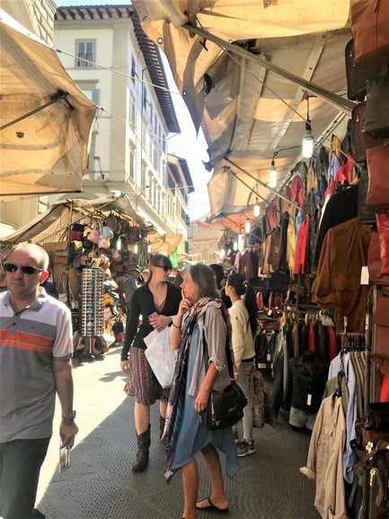 San Lorenzo Market. Guys DO NOT Miss this Market while in Florence