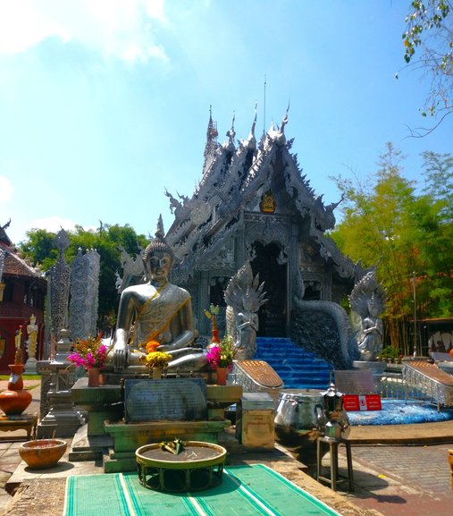 Wat Sri Suphan, the Silver Temple