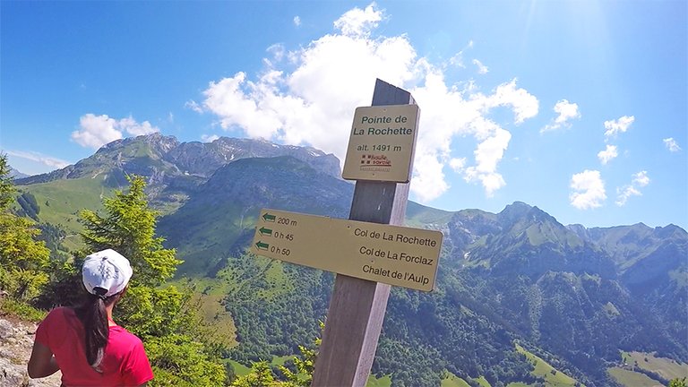 Pointe de La Rochette, Annecy